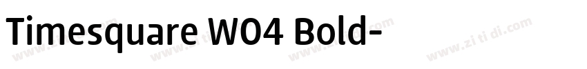 Timesquare W04 Bold字体转换